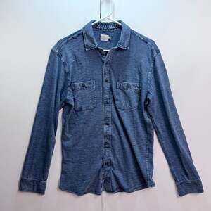 Faherty Brand Organic Cotton Long Sleeve Button Down Shirt